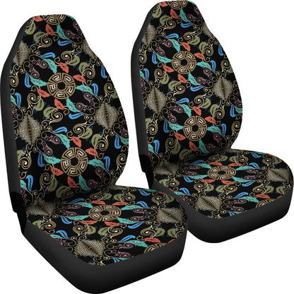 Ancient Greek Print Design LKS308 Car Seat Covers