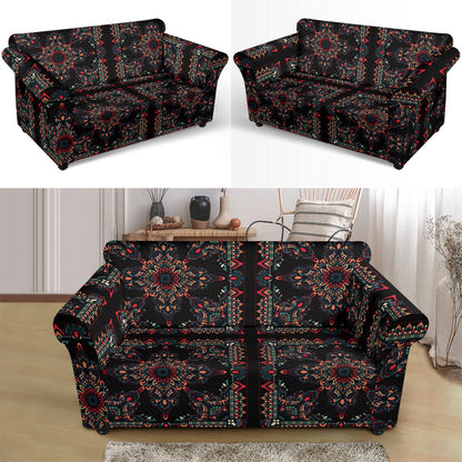 Bandana Print Design LKS307 Loveseat Couch Slipcover