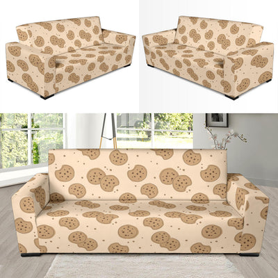 Biscuit Pattern Print Design 02 Sofa Slipcover