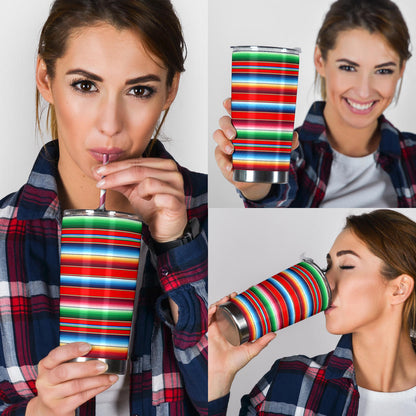 Serape Print Tumbler