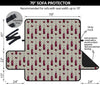Wine Bottle Pattern Print Sofa Cover Protector