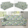 Puffin Pattern Print Design A04 Sofa Slipcover