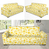 Bone cancer Pattern Print Design 01 Sofa Slipcover