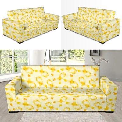 Bone cancer Pattern Print Design 01 Sofa Slipcover