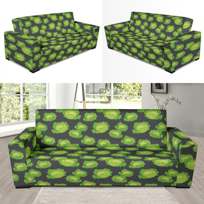 Cabbage Pattern Print Design 01 Sofa Slipcover