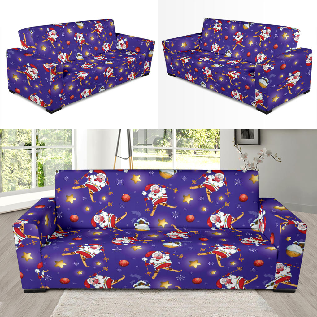 Ski Print Design LKS308 Sofa Slipcover