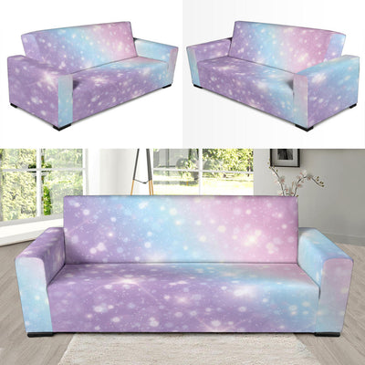 Cosmic Pastel Pattern Print Design 02 Sofa Slipcover