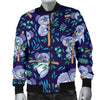 Koala Themed Design Print Men Bomber Jacket