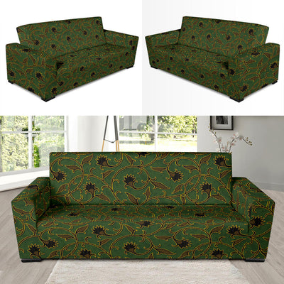 Brocade Pattern Print Design 02 Sofa Slipcover