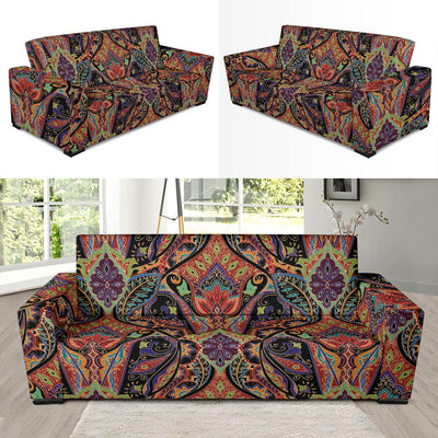 Bohemian Pattern Print Design 06 Sofa Slipcover