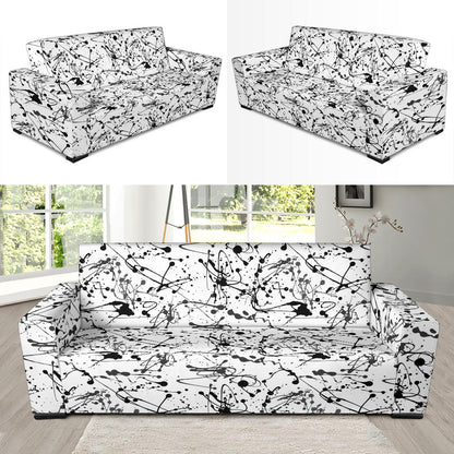 Splatter Print Design LKS305 Sofa Slipcover