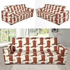 Cowboy Pattern Print Design 06 Sofa Slipcover