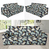 Bunny Pattern Print Design 04 Sofa Slipcover