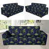 Boa Pattern Print Design 02 Sofa Slipcover