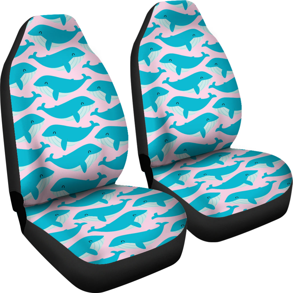 Whale Print Design LKS302 Car Seat Covers