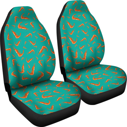 Shrimp Print Design LKS301 Car Seat Covers