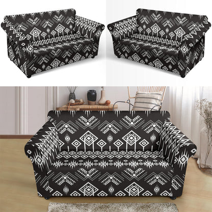 Tribal Pattern Print Design LKS304 Loveseat Couch Slipcover