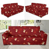 Angel Pattern Print Design 07 Sofa Slipcover