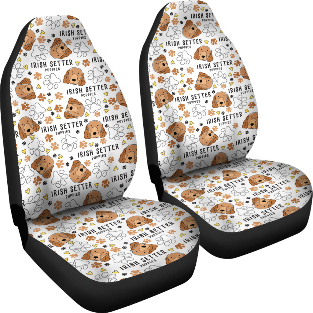 Setters Irish Print Design LKS301 Car Seat Covers