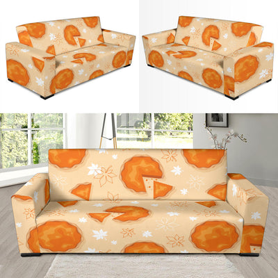 Pie Pattern Print Design A01 Sofa Slipcover