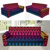 Rainbow Tribal Pattern Print Design A02 Sofa Slipcover