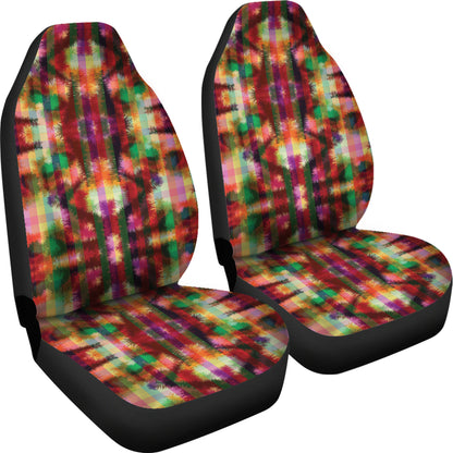 Tie Dye Print Design LKS301 Car Seat Covers
