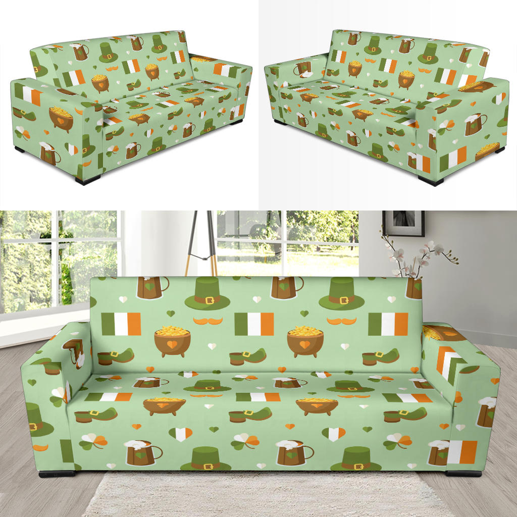 St Patricks Day Print Design LKS302 Sofa Slipcover