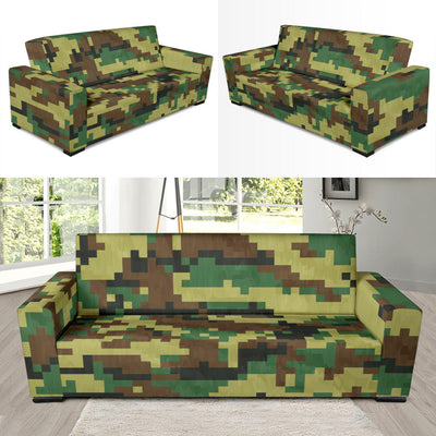 ACU Army Digital Pattern Print Design 02 Sofa Slipcover