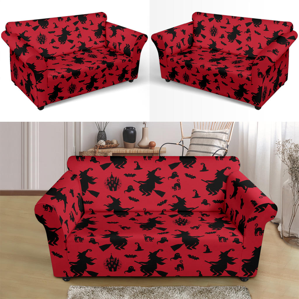 Witch Print Design LKS303 Loveseat Couch Slipcover