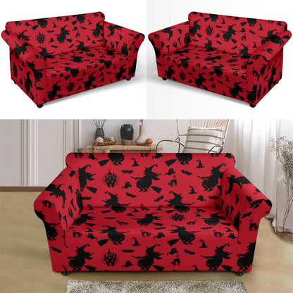 Witch Print Design LKS303 Loveseat Couch Slipcover