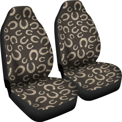 Horseshoe Print Design LKS303 Car Seat Covers