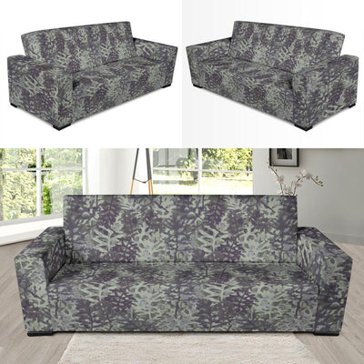 Camouflage Fern Pattern Print Design 05 Sofa Slipcover