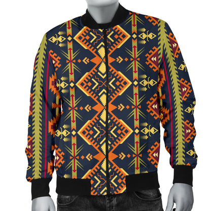 Kente Classic Design African Print Men Bomber Jacket
