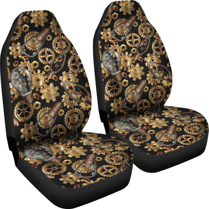 Steampunk Lightbulb Print Design LKS304 Car Seat Covers