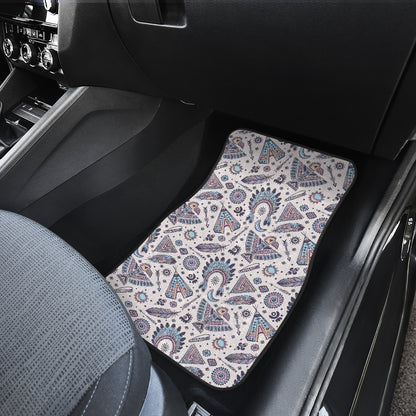 Eagles Native American Indian Symbol Car Floor Mats Front Back