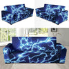 Lightning Thunder Pattern Print Design 04 Sofa Slipcover