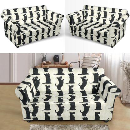 Scottish Terriers Print Design LKS309 Loveseat Couch Slipcover
