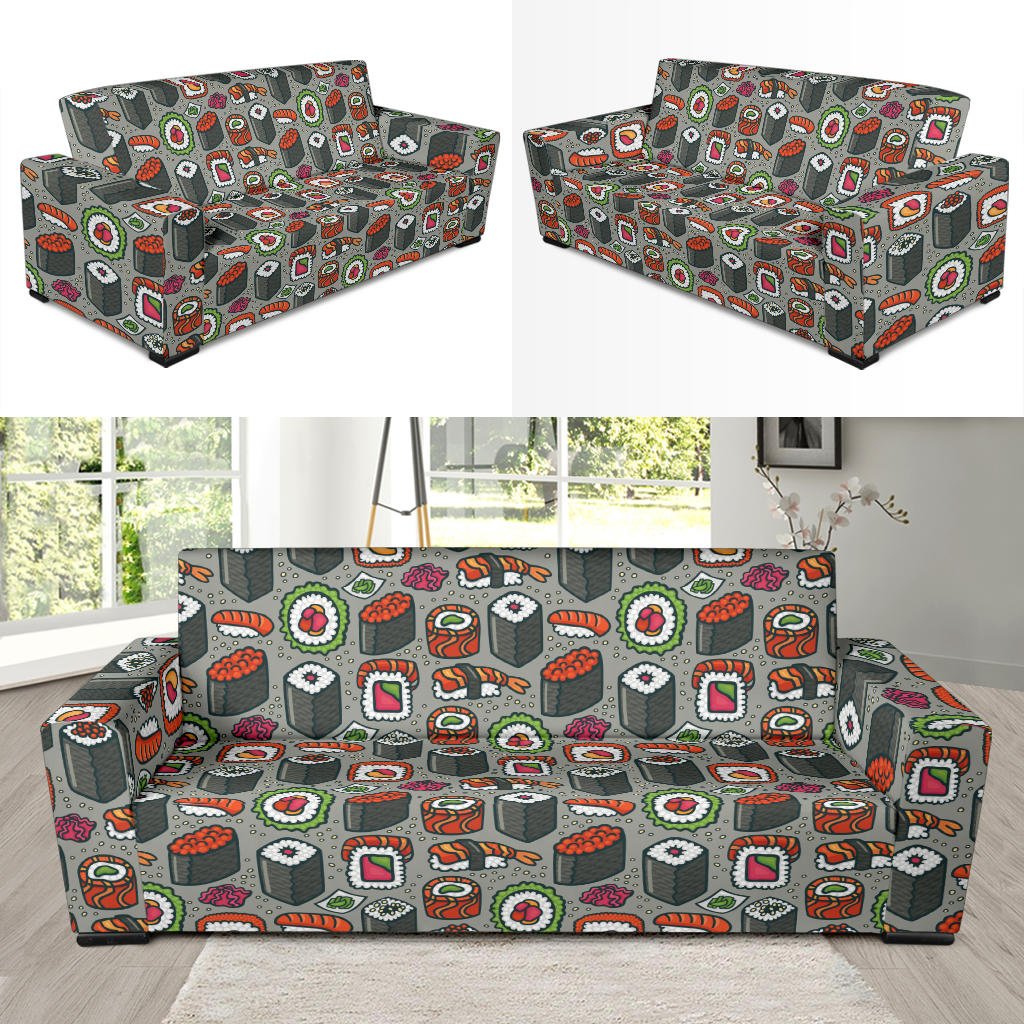 Sushi Print Design LKS301 Sofa Slipcover
