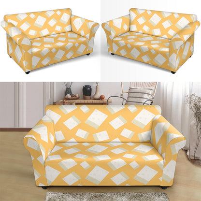 Tofu Print Design LKS302 Loveseat Couch Slipcover