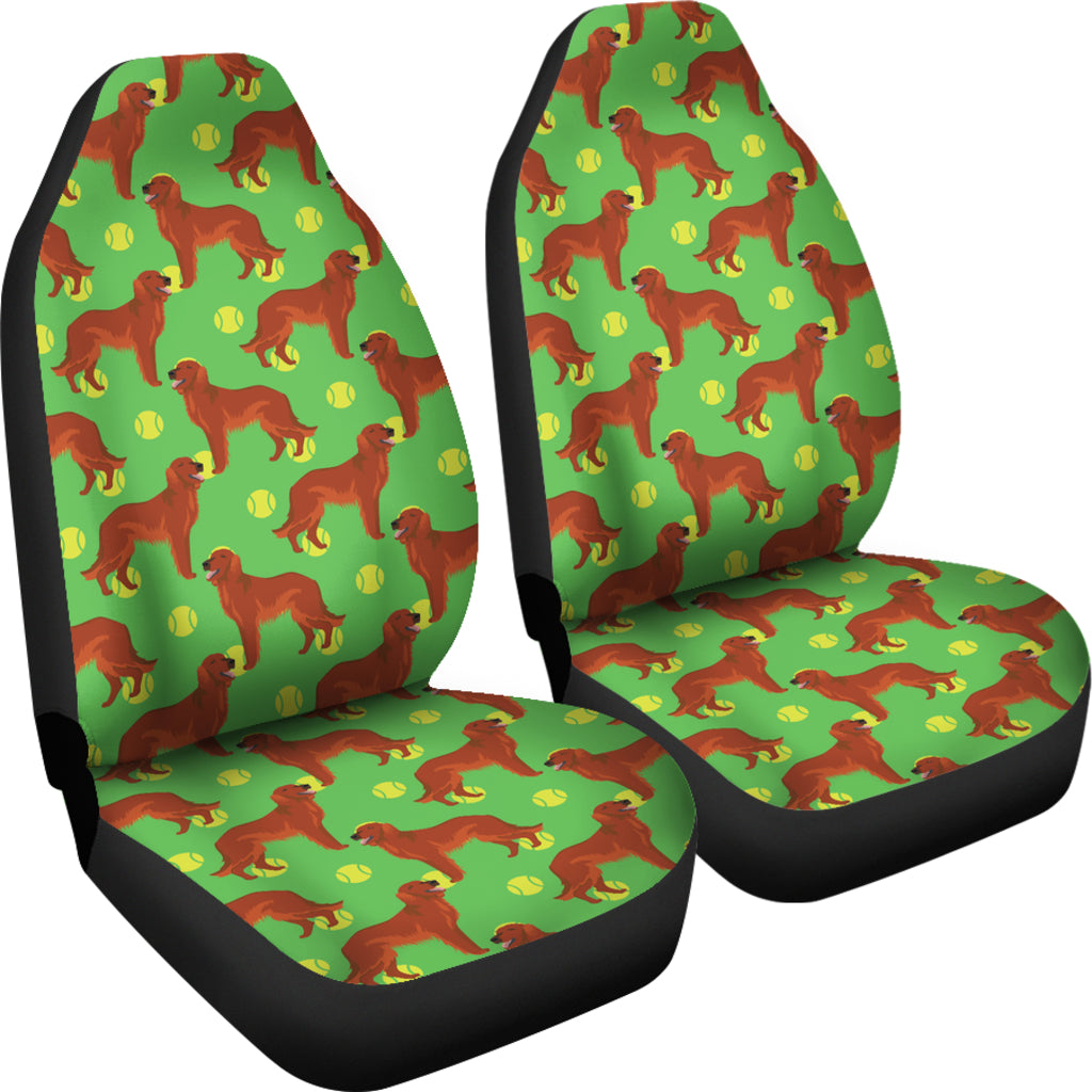 Setters Irish Print Design LKS302 Car Seat Covers