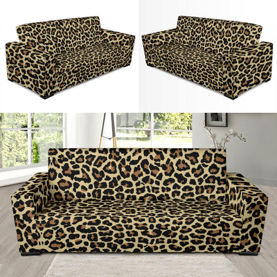 Cheetah Pattern Print Design 02 Sofa Slipcover