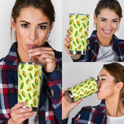 Agricultural Fresh Corn cob Print Pattern Tumbler