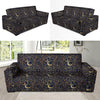 Celestial Pattern Print Design 04 Sofa Slipcover