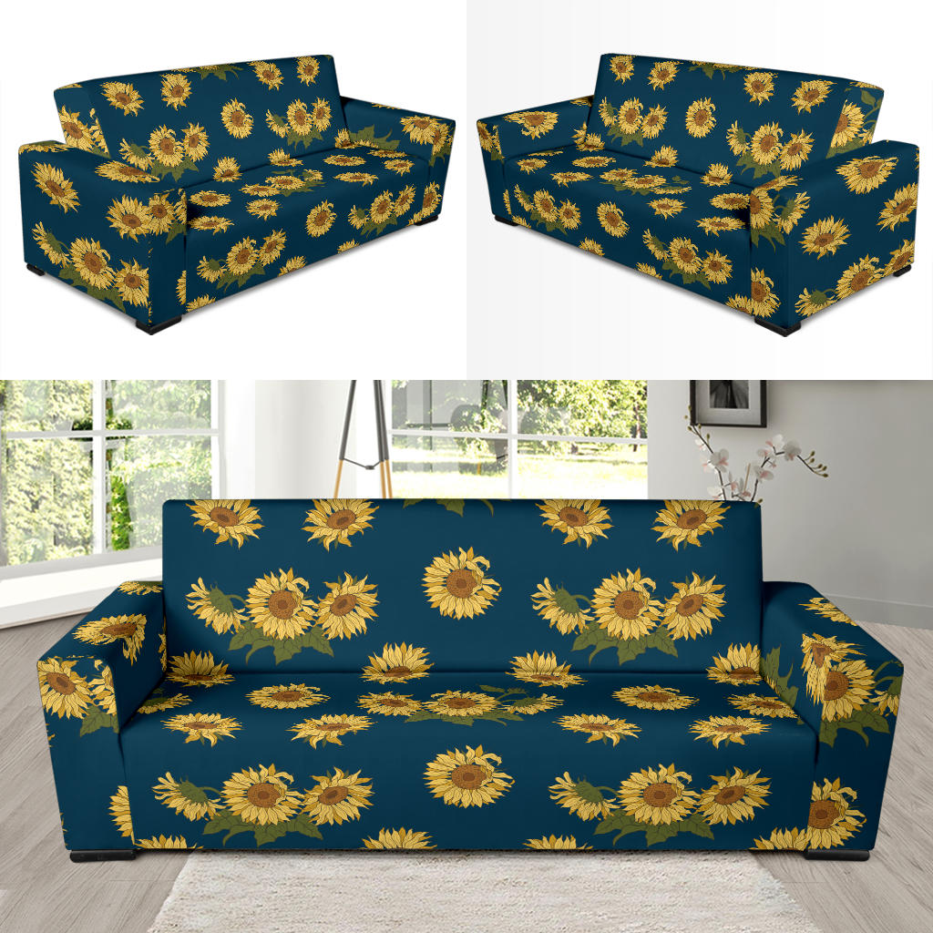 Sunflower Print Design LKS305 Sofa Slipcover