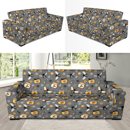 Honey Bee Print Design LKS301 Sofa Slipcover