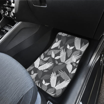 Angel Wings Pattern Design Themed Print Car Floor Mats Front Back