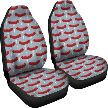 Sausage Print Design LKS301 Car Seat Covers