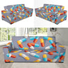 Pill Pattern Print Design A01 Sofa Slipcover