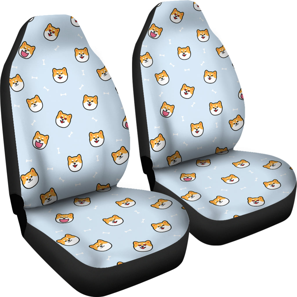 Shiba Inu Print Design LKS3012 Car Seat Covers