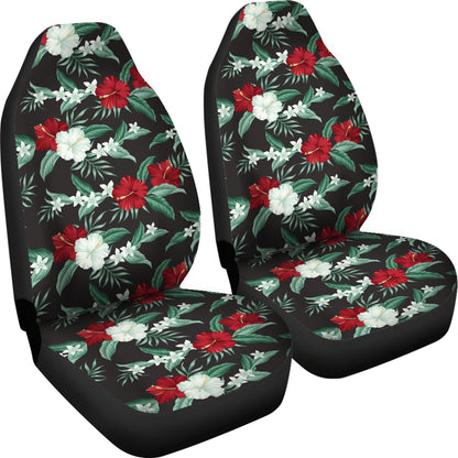 Tropical Flower Print Design LKS303 Car Seat Covers